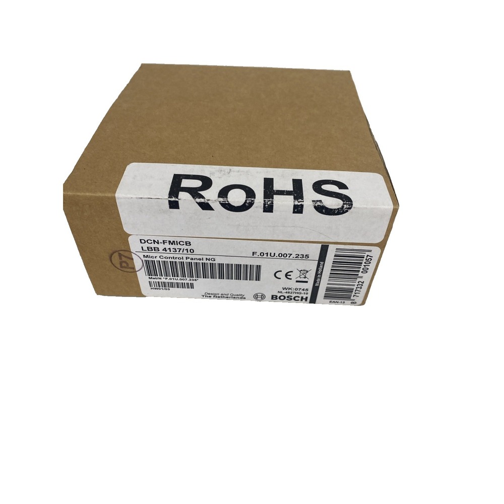 BOSCH‎ RoHS DNC-FMIC LBB 4137/10 MICROPHONE CONN PANEL F.01U.007.235 WK: 0742